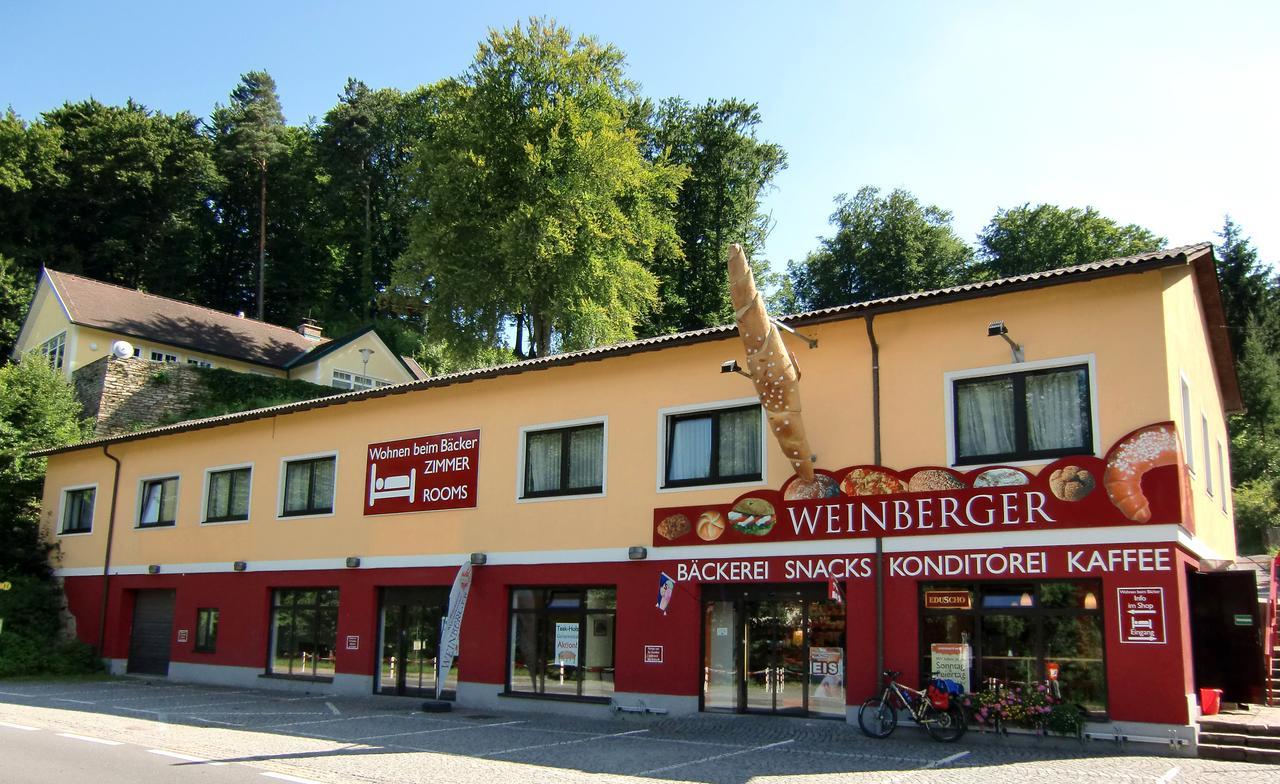 Bed and Breakfast Wohnen Beim Baecker Weinberger Ybbs an der Donau Exterior foto